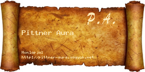 Pittner Aura névjegykártya